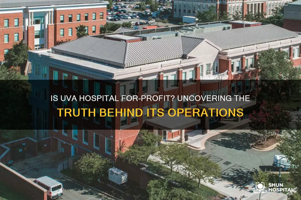 is uva hospital for profit