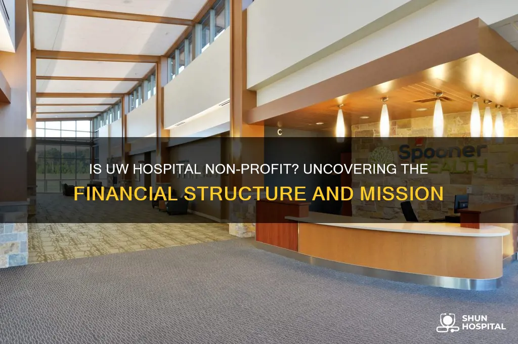 is uw hospital non profit
