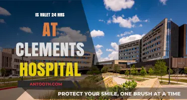 Valet Parking Availability at Clements Hospital