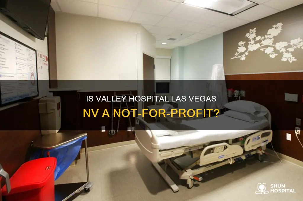 is valley hospital las vegas nv a not for profit