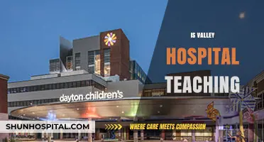 Is Valley Hospital a Teaching Institution? Exploring Its Educational Role