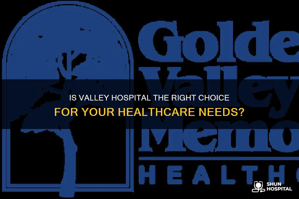 is valley hospital
