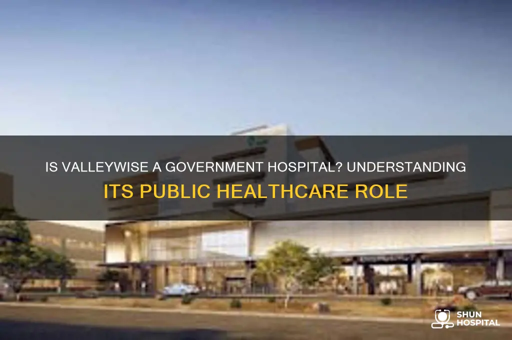 is valleywise a government hospital