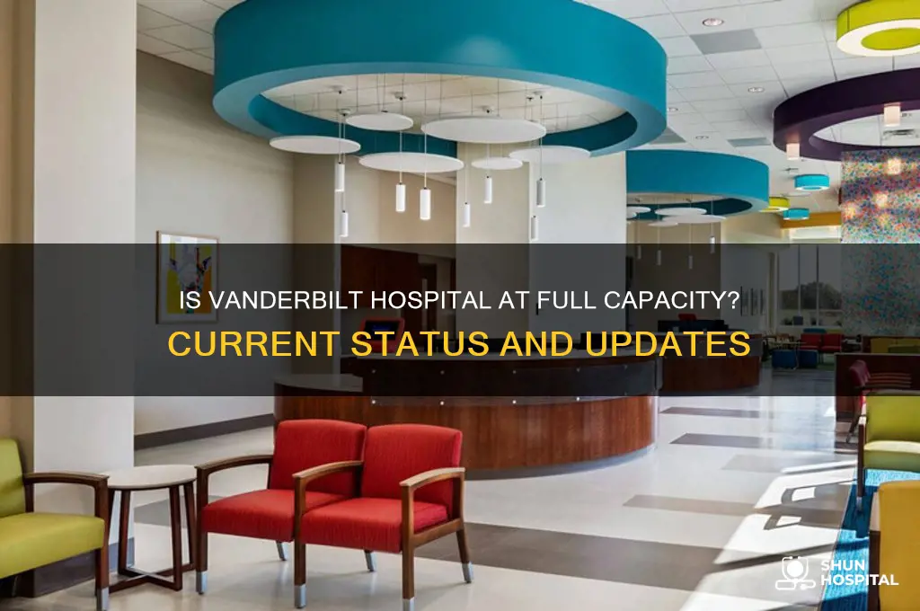 is vanderbilt hospital full