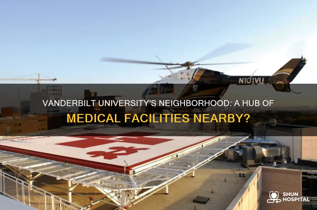 is vanderbilt surrounded by hospitals