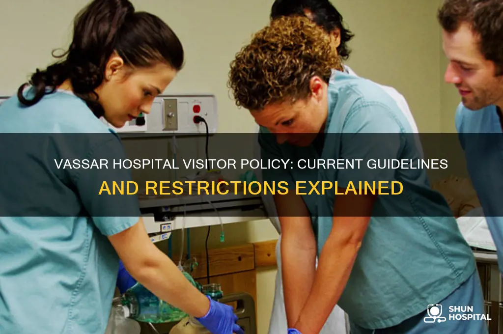 is vassar hospital allowing visitors