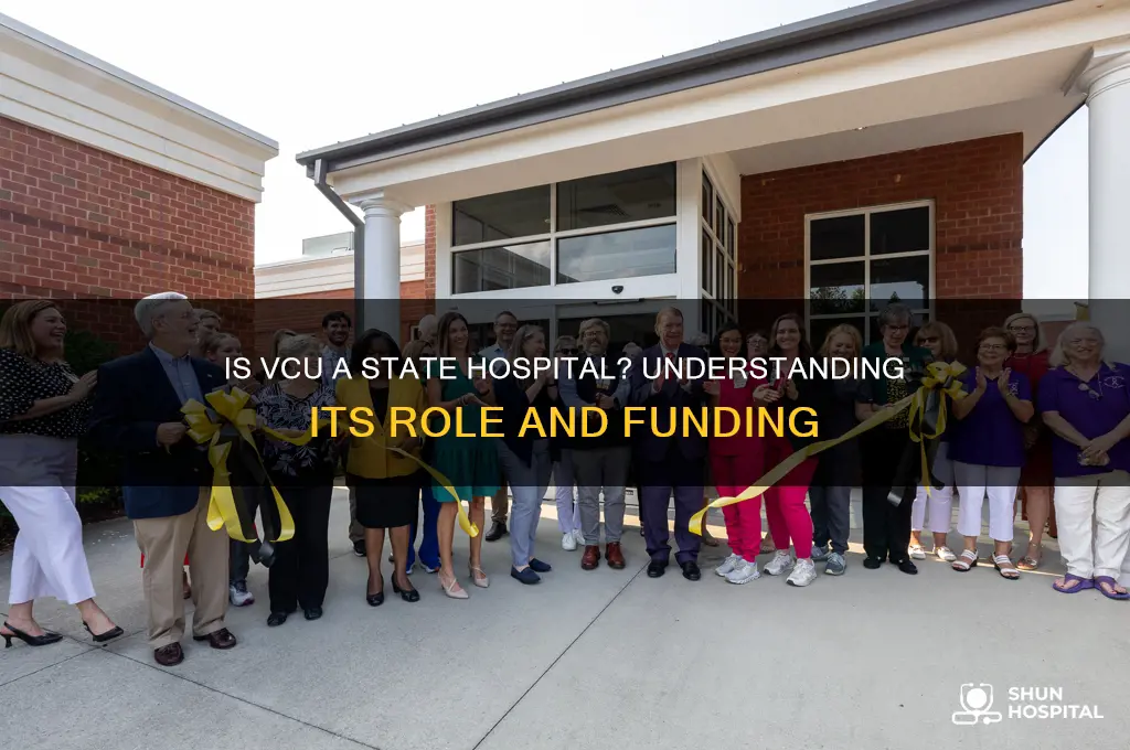 is vcu a state hospital