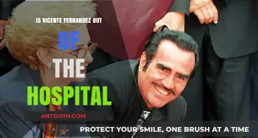 Vicente Fernandez: Released from Hospital, Back Home