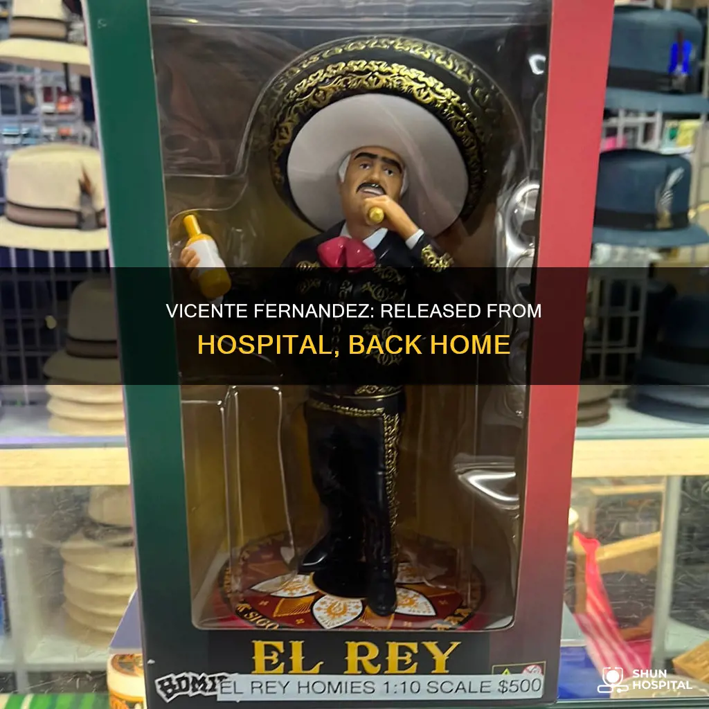 is vicente fernandez out of the hospital