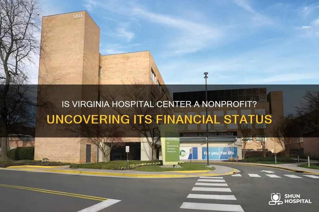 is virginia hospital center nonprofit