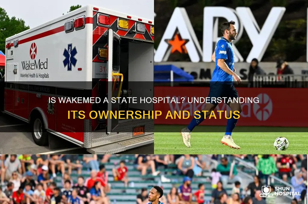 is wakemed a state hospital