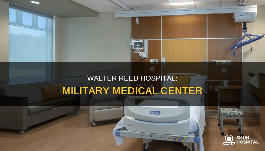 is walter reed hospital a military hospital