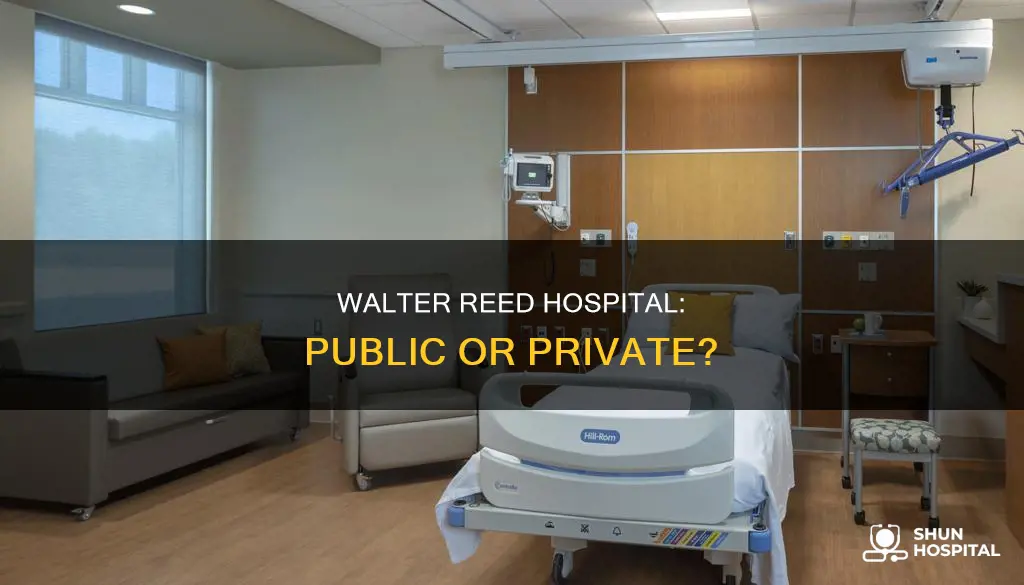 is walter reed hospital a public hospital