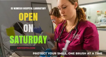 Wamego Hospital Laboratory: Are Saturday Services Available?
