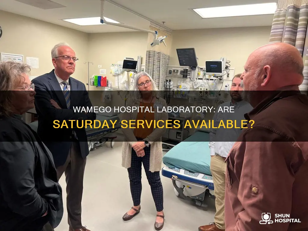 is wamego hospital laboratory open on saturday