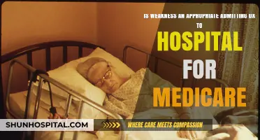 Is Weakness a Valid Medicare Hospital Admission Diagnosis?