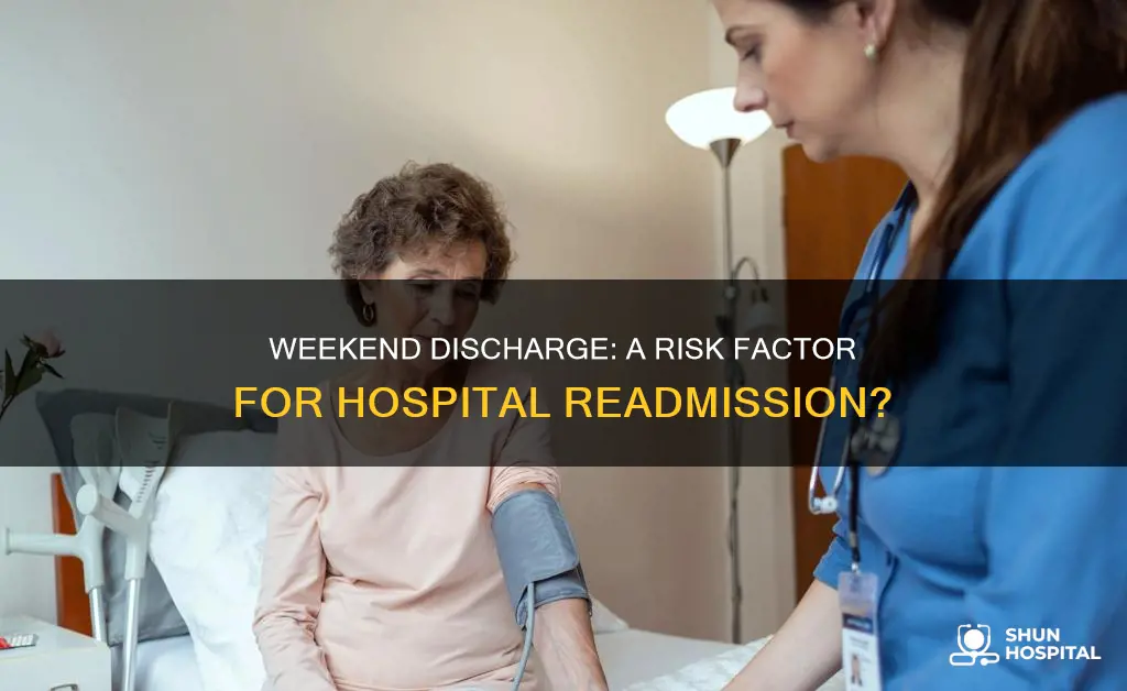 is weekend discharge associated with hospital readmission