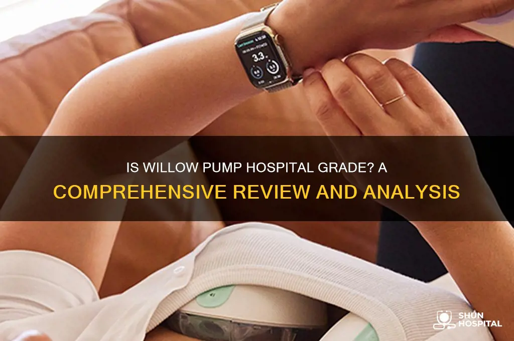 is willow pump hospital grade