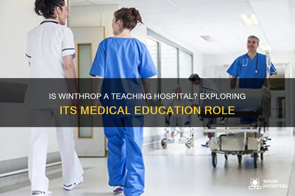 is winthrop a teaching hospital