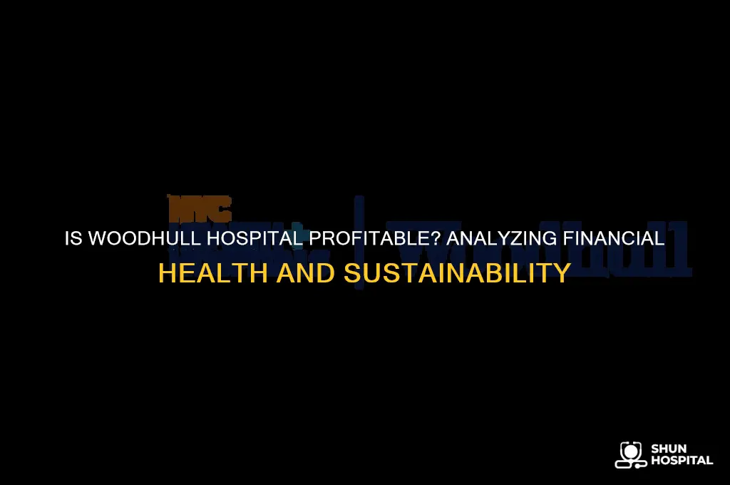 is woodhull hospital profitable