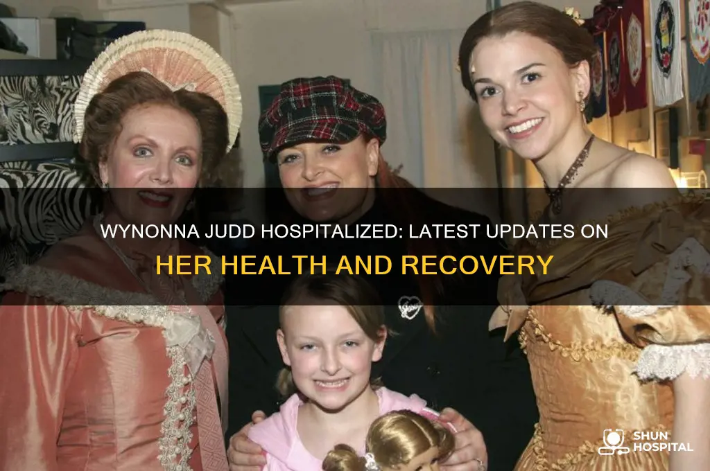 is wynonna in the hospital