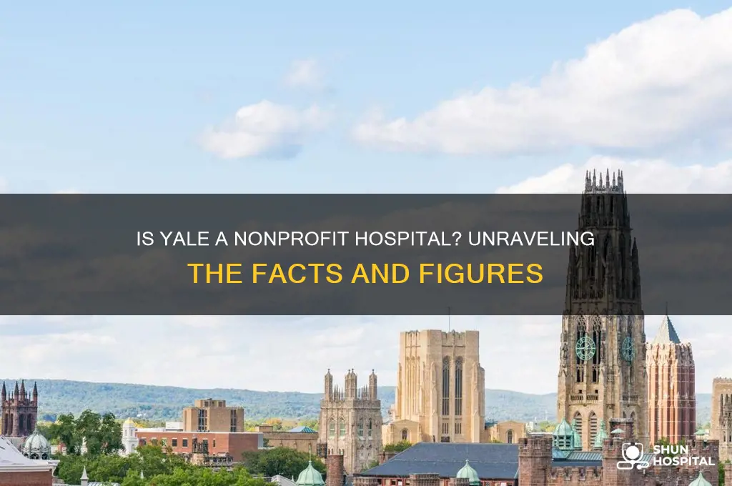 is yale a nonprofit hospital