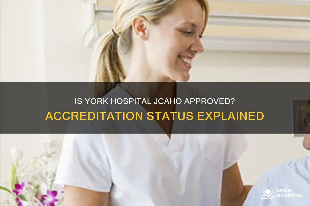 is york hospital jcaho approved