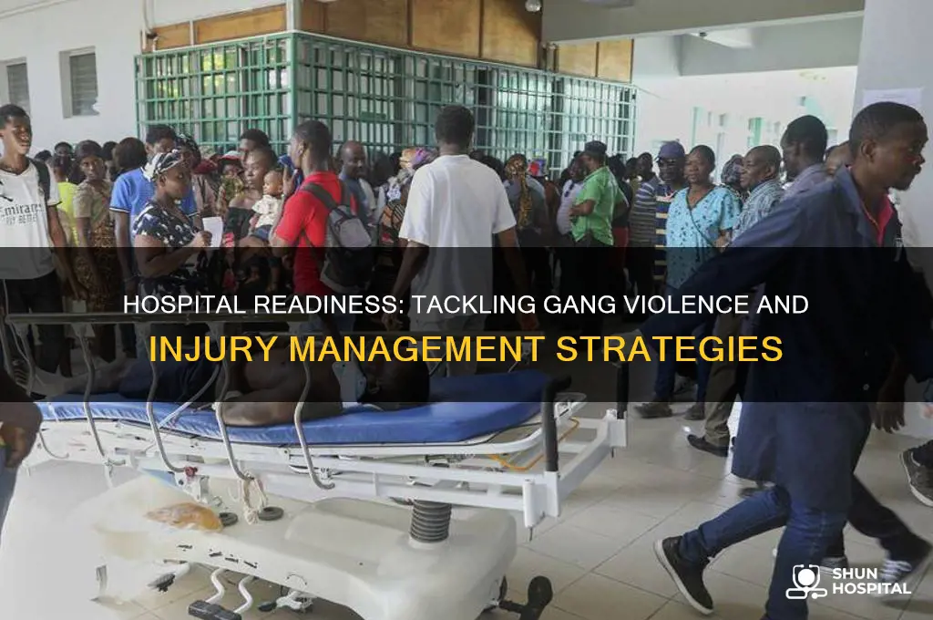 is your hospital prepare for gang violence and injuries