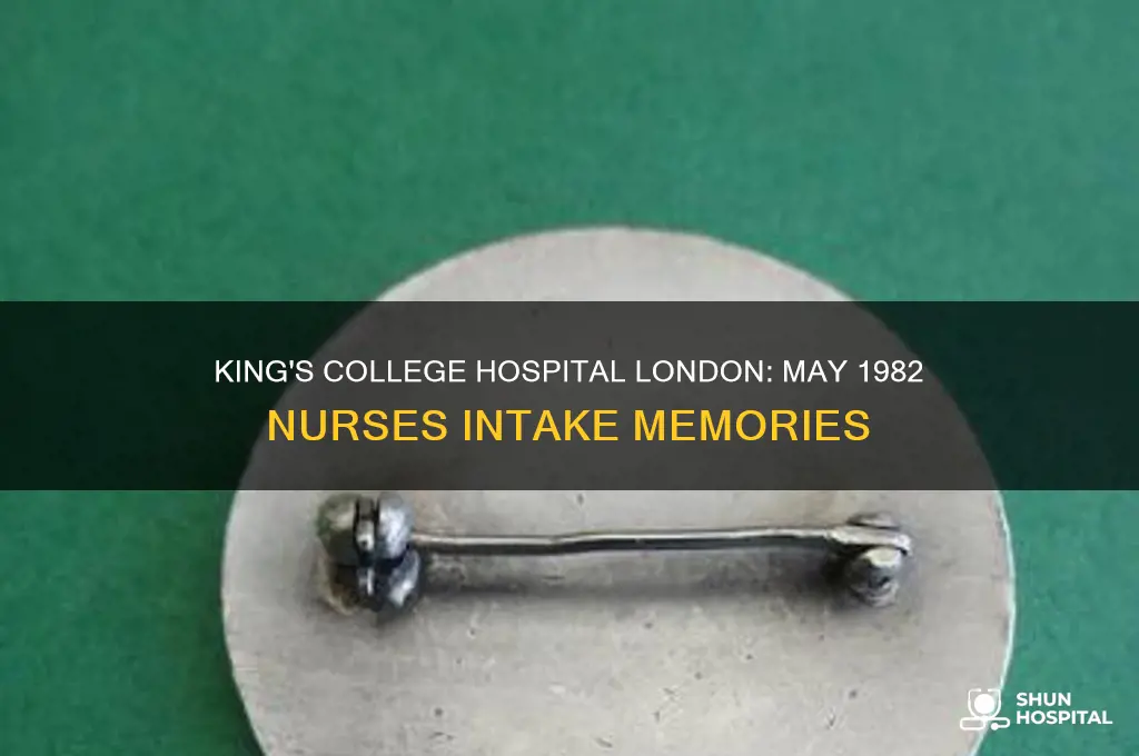 may 1982 king
