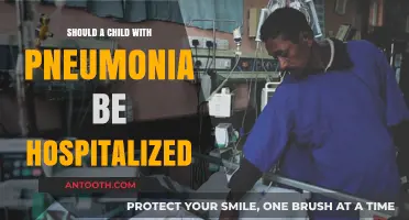 Pneumonia in Children: When Hospitalization is Necessary