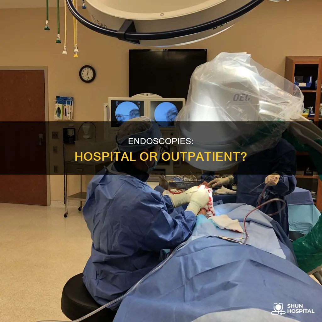 should endoscopies be performed away from hospital