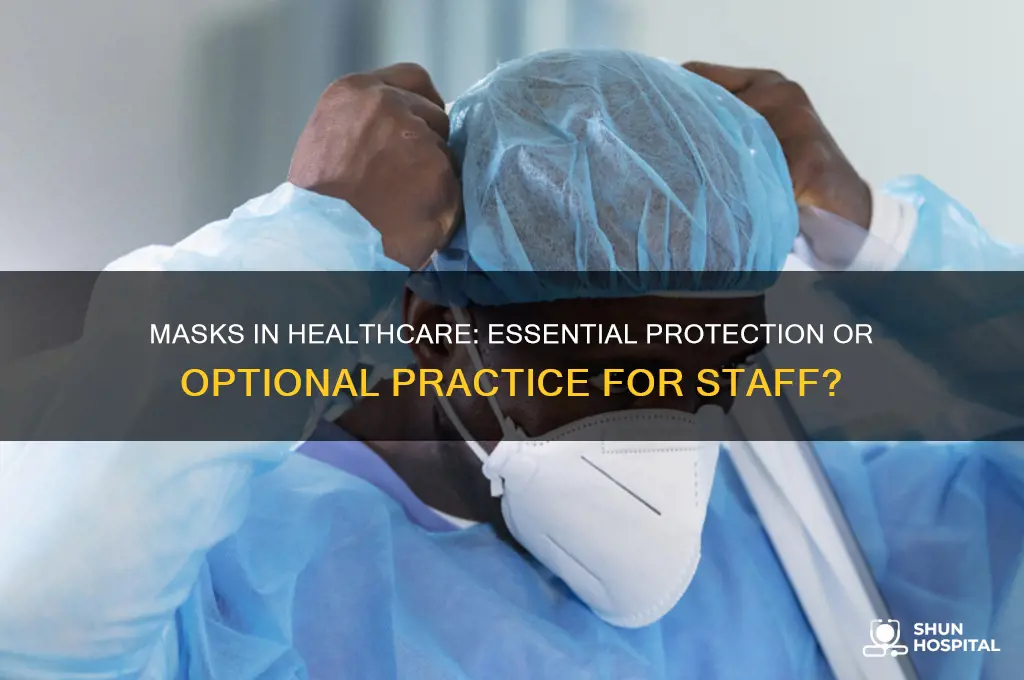 should hospital staff wear masks