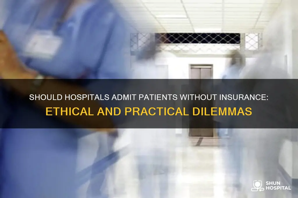 should hospitals admit