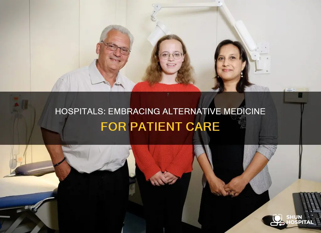 should hospitals allow complementary and alternative medicine