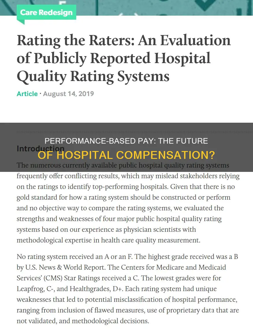 should hospitals be paid on quality performance