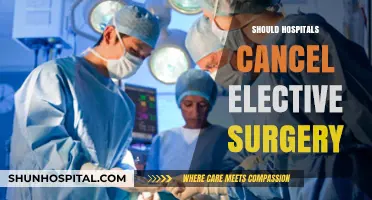Should Hospitals Cancel Elective Surgeries During Healthcare Crises?
