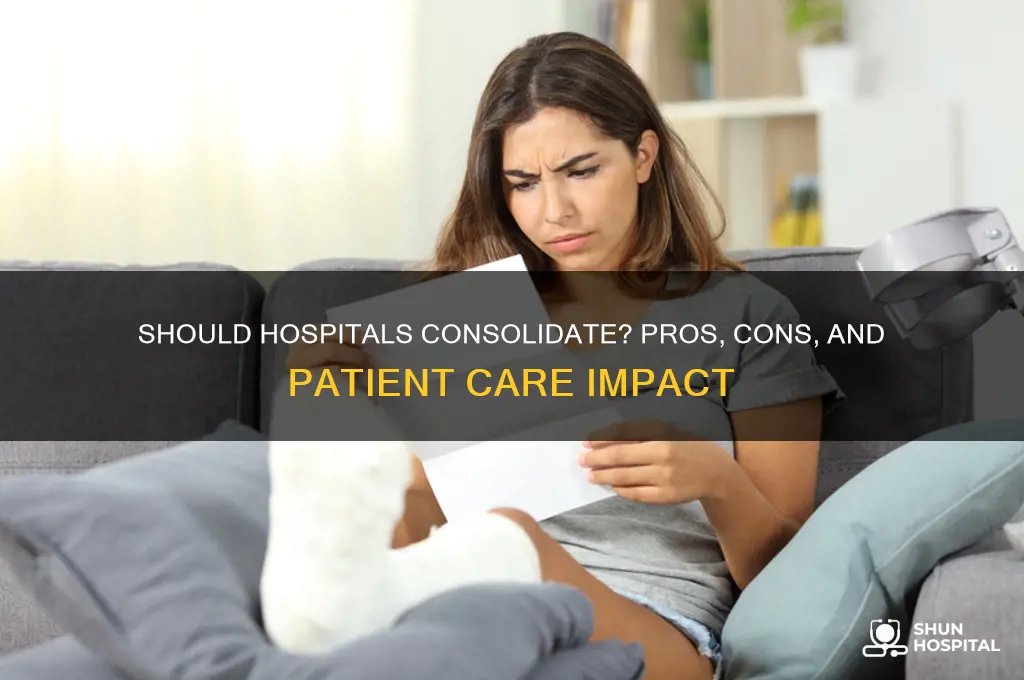should hospitals consolidate
