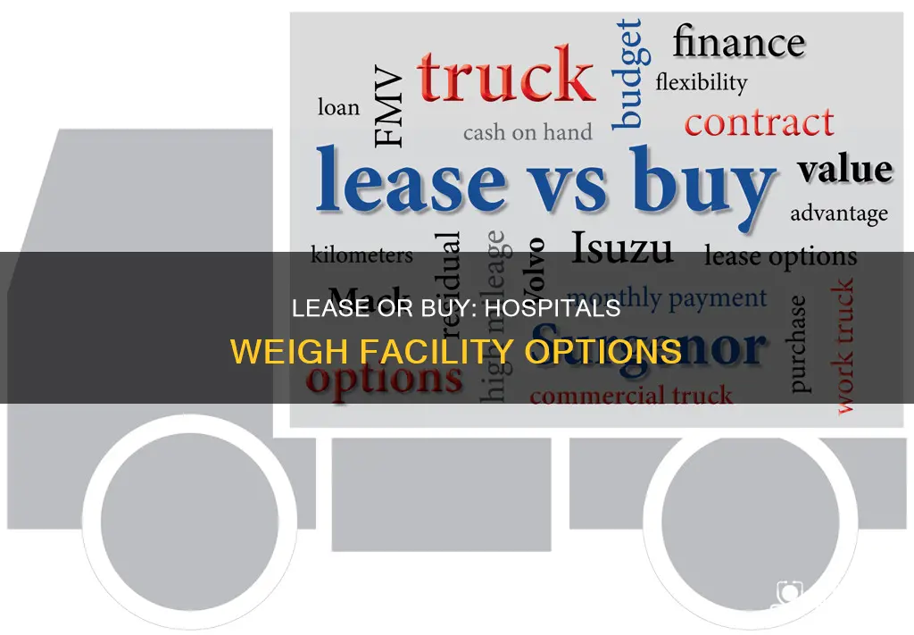 should hospitals lease a facility or buy