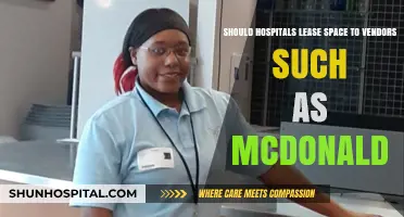 Should Hospitals Lease Space to Fast-Food Vendors Like McDonald's?