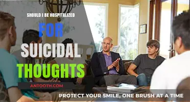 Suicidal Thoughts: When to Seek Hospitalization