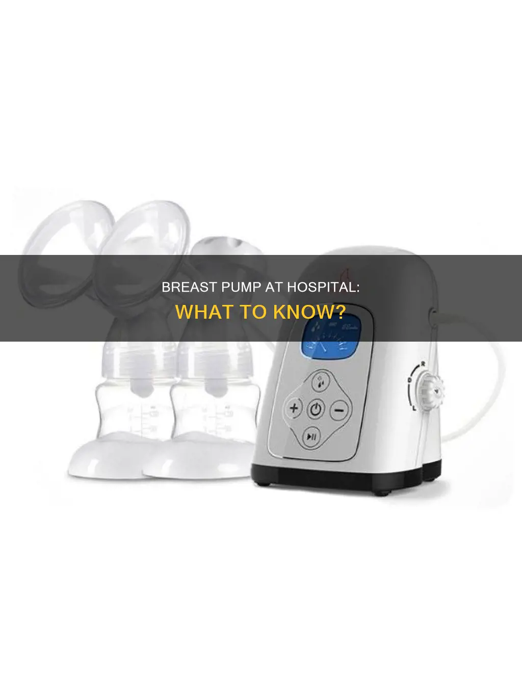 should i bring breast pump to hospital