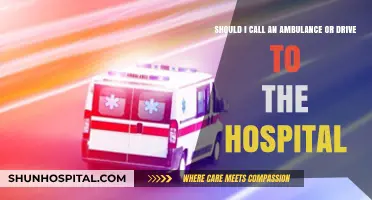 Emergency Dilemma: Ambulance or Drive? Choosing the Safest Hospital Option
