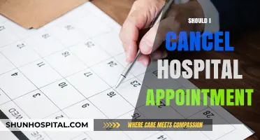 Should You Cancel Your Hospital Appointment? Key Factors to Consider