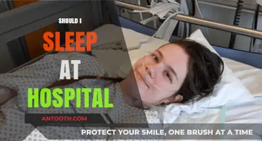 Should You Sleep at the Hospital? Pros, Cons, and Considerations