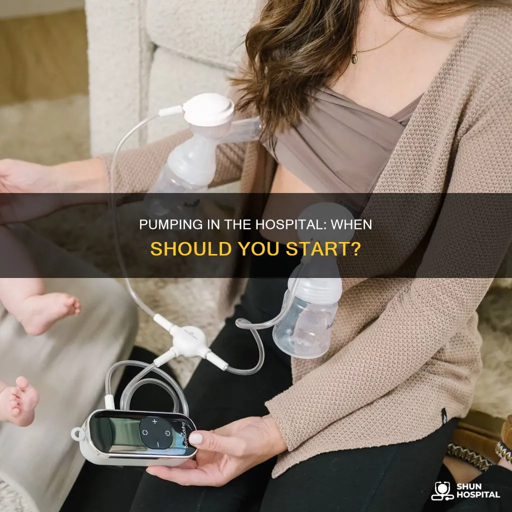 should i start pumping in the hospital