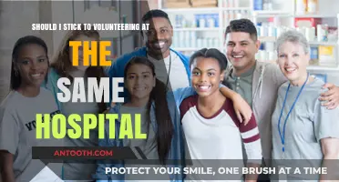 Should You Stay or Explore? Volunteering at the Same Hospital