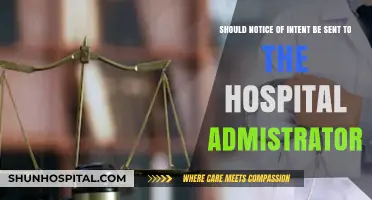 Should Notice of Intent Be Sent to Hospital Administrators?