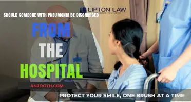 Pneumonia Discharge: When Is It Safe to Leave the Hospital?