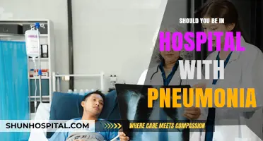 Hospital Stay: When Pneumonia Requires It