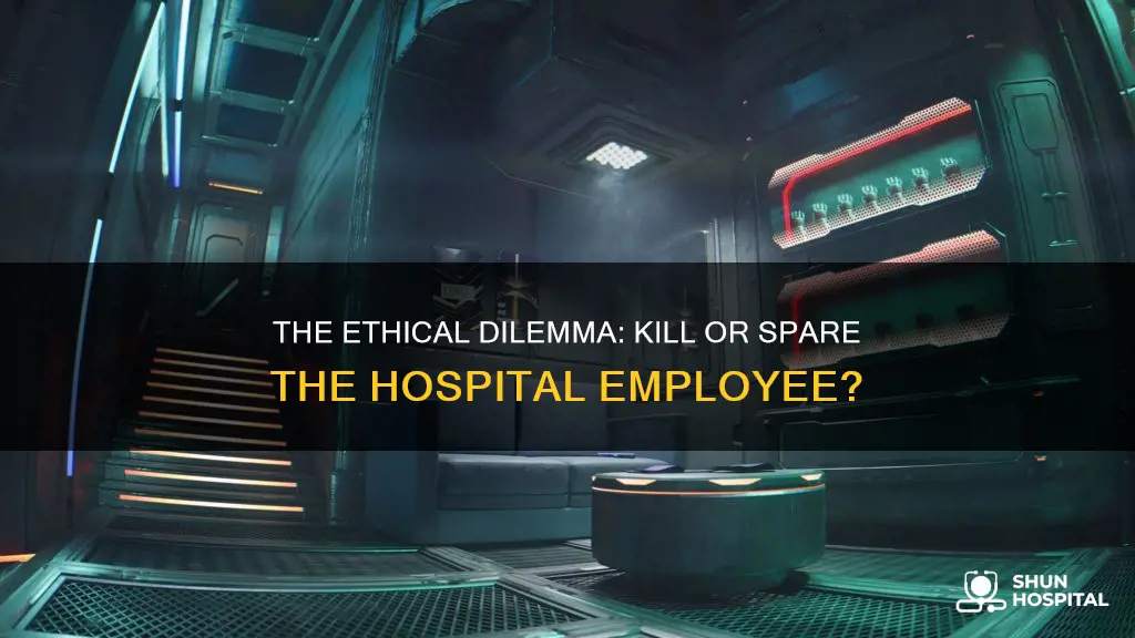 should you kill the hospital employee cyberpunk